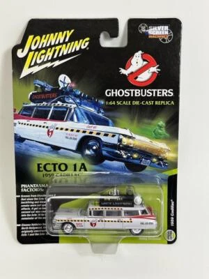 Ghostbusters 1959 Cadillac 1:64 White Lightning Johnny Lightning JLSS004 - Image 1 of 4