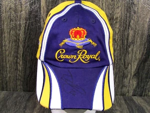 NASCAR Crown Royal #26 Jamie McMurray Roush Fenway Racing Baseball Hat Auto Sign - Picture 1 of 11
