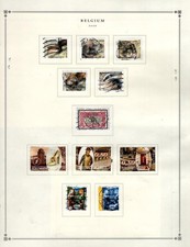 1¢ WONDER ~ BELGIUM 2008 USED SMALL LOT ON PAGES ALL SHOWN  ~ B382