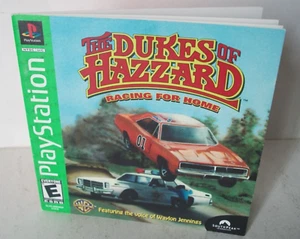 Dukes of Hazzard Racing for Home PS1 Manual Only NO GAME PlayStation 1 Hits - Picture 1 of 5