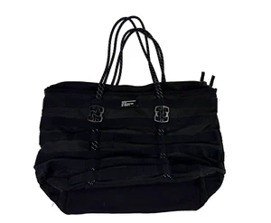 Nike AF-1 Tote Bag Black Winterized Issue Equipment Zip Gym High Viz Bag - Picture 1 of 9