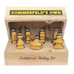 Sommerfeld Tools 7-teiliges Architektur-Formteil-Set 1/2 Zoll Schaft - Bild 1 von 2