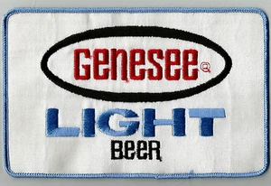 Genesee Light Beer großer Aufnäher 5" x 8"  - Bild 1 von 1