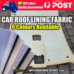 Headliner Replacement Fabric Car Roof Lining Material Sold By 0.5 Mtr SEE VIDEO - Picture 1 of 42