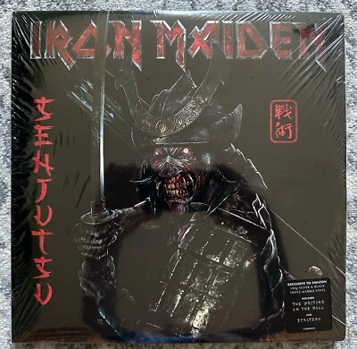 IRON MAIDEN - Senjutsu 3LP/180g Silver & Black Marble Vinyl NEW - Image 1 of 4