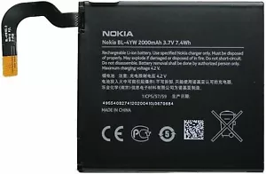 Genuine Nokia BL-4YW Battery For Nokia Lumia 925 3.7V 2000mAh - Picture 1 of 1