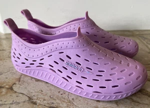 Girls Speedo Water Beach Jelly Shoes Purple Youth Slip On Pull On Shoes 11 12 XL - Picture 1 of 10