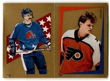 1986-87 O-Pee-Chee Stickers Eklund/Michel Goulet #127 / 113