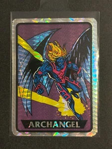 1993 Marvel Prism Vending Sticker Archangel - Picture 1 of 2