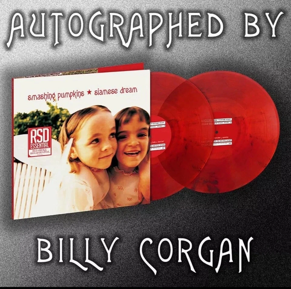 🔥READY TO SHIP🔥 THE SMASHING PUMPKINS Siamese Dream Vinyl SIGNED Billy Corgan - Image 1 of 1