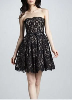 $99 Robert Rodriguez Neiman Marcus Fit and Flare Lace Dress Size 2 - Image 1 of 4