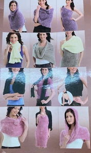 Magic Scarf 12in1 Stylish Pink Lady Shawl Soft Woolly Charcoal Fiber Head Wrap - Picture 1 of 16