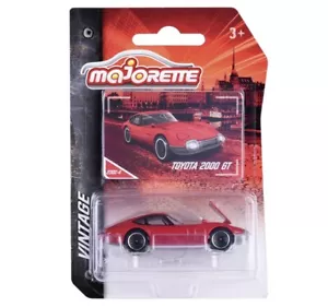 Majorette 212052010 - Vintage Auto - Toyota 2000 Gt - Rosso - Nuovo - Foto 1 di 1
