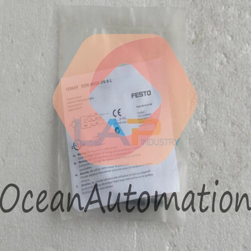 New 1PC For Festo Proximity Switch SIEN-M18B-PS-S-L 150419 #HD - Image 1 of 1