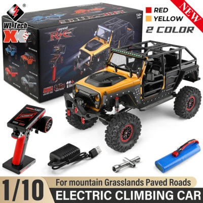 Wltoys RC 1/10 4WD RC Climbing Car 104026 2.4G Off-road 313mm Wheelbase w/ light - Bild 1 von 4