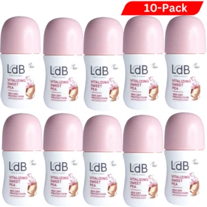 10 x LdB Deodorant for Women Antiperspirant Vitalizing Sweet Pea 2 Oz - 60ml - Picture 1 of 7