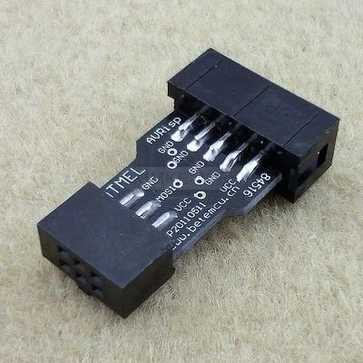 10 to 6 Pins Convertor Adapter for ATMEL ISP programmer - Image 1 of 4