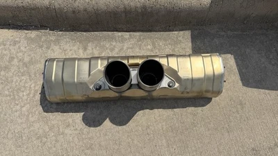 PORSCHE 911-997 GT3 & GT3RS OEM GENUINE TITANIUM EXHAUST CENTER MUFFLER & TIPS - Image 1 of 3
