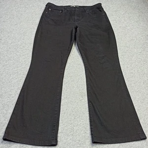 Levis 725 High Rise Bootcut Damen Ankle Jeans W33 L32 schwarz 7/8 Slim Stretch - Bild 1 von 15