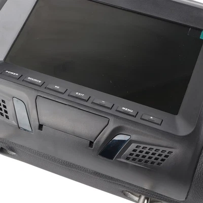 DefinitionBlack Universal 7in Auto Car Headrest Monitor MP5 Video Media Pla TU - Image 1 of 4