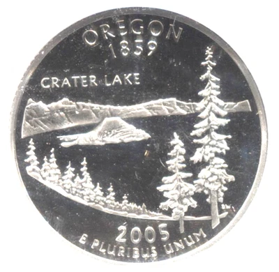 2005-S Silver Oregon State Quarter - NGC PF69 ULTRA CAMEO - Image 1 of 4