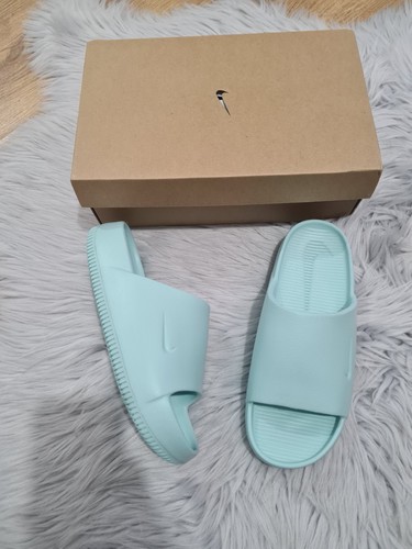 Nike Calm Glacier Jade ciabatte da donna blu chiaro taglia 4.5UK nuove di zecca