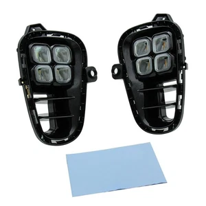 Car Lights Daytime Running Lights ABS + LED Construction OEM Compatibility - Picture 1 of 6