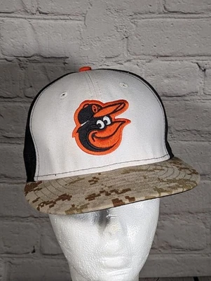 Baltimore Orioles Digi-Camo New Era 59fifty Hat 5950 FITTED 6 7/8 Armed Forces - Image 1 of 4