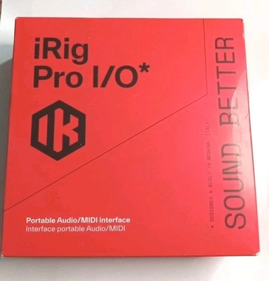 IK Multimedia iRig PRO I/O MIDI interface - Image 1 of 2