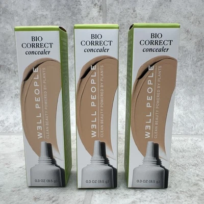3 Pack! Well People Bio Correct Concealer, 2W - 0.3oz- Brand New - Image 1 of 3