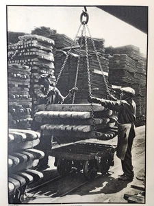 Margaret Bourke White Kennecott Copper Vintage 1931 Photo Art Magazine Print - Picture 1 of 6