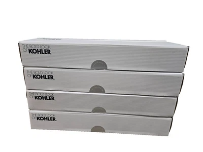 Lot Of 4 Kohler Decorative 18 " Grab Bar Vibrant Brushed Modern Brass 26529-2MB - Image 1 of 3