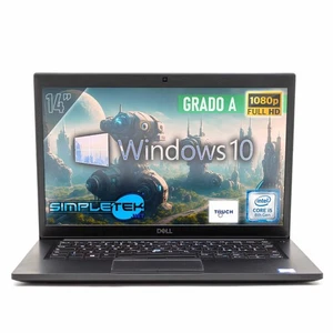 Dell 7490 14' I5 8th Layout Italian Computer Portable 8gb 120gb Wind Refurbished - Picture 1 of 8