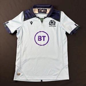 Camiseta Escocia Visitante Macron Rugby Camisa Junior Talla L Adulto XS - Imagen 1 de 10
