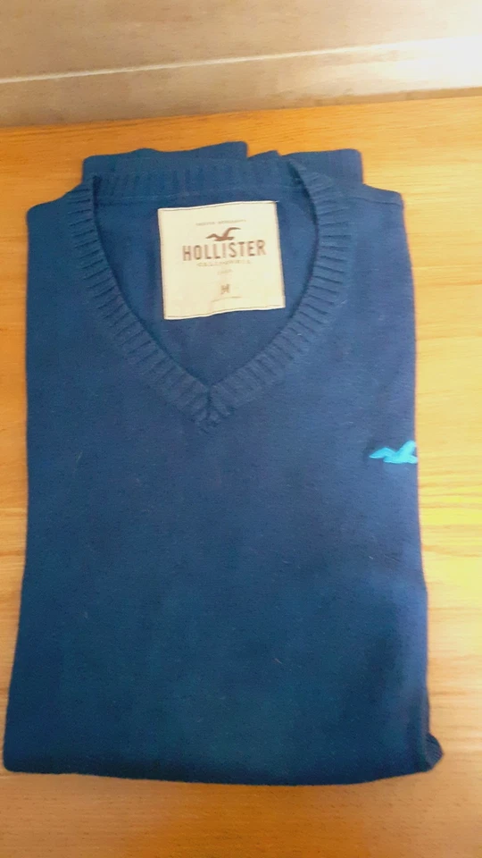 Pull homme Hollister Bleu Taille M - Photo 1/1