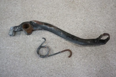 86 Honda ATC200X 1986 ATC 200 X 200X OEM pinza maestra de freno trasero pedal y línea Foto 1 de 4