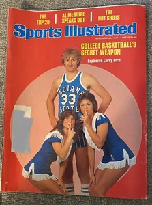 Sports Illustrated College Basketball’s Secret Weapon Larry Byrd noviembre 1977 - Imagen 1 de 1