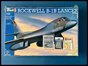 Revell Rockwell B-1B Lancer 1:48 Model Kit + Extras - Picture 1 of 21