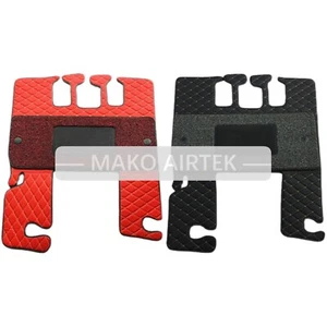 RED Cab Floor Rubber Mat Carpet Fits CAT Caterpillar 312C 320C 323C 329C 330C - Picture 1 of 2