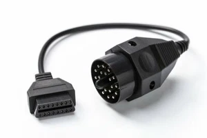 Diagnose Adapter OBD 2-OBD1 Kabel passend für BMW EDIABAS E28 E30 E34 E36 E38  - Bild 1 von 2