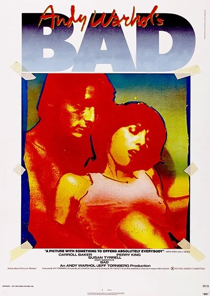 安迪·沃霍尔的坏 - 1977 年 - 海报 — 第 1/1 张图片