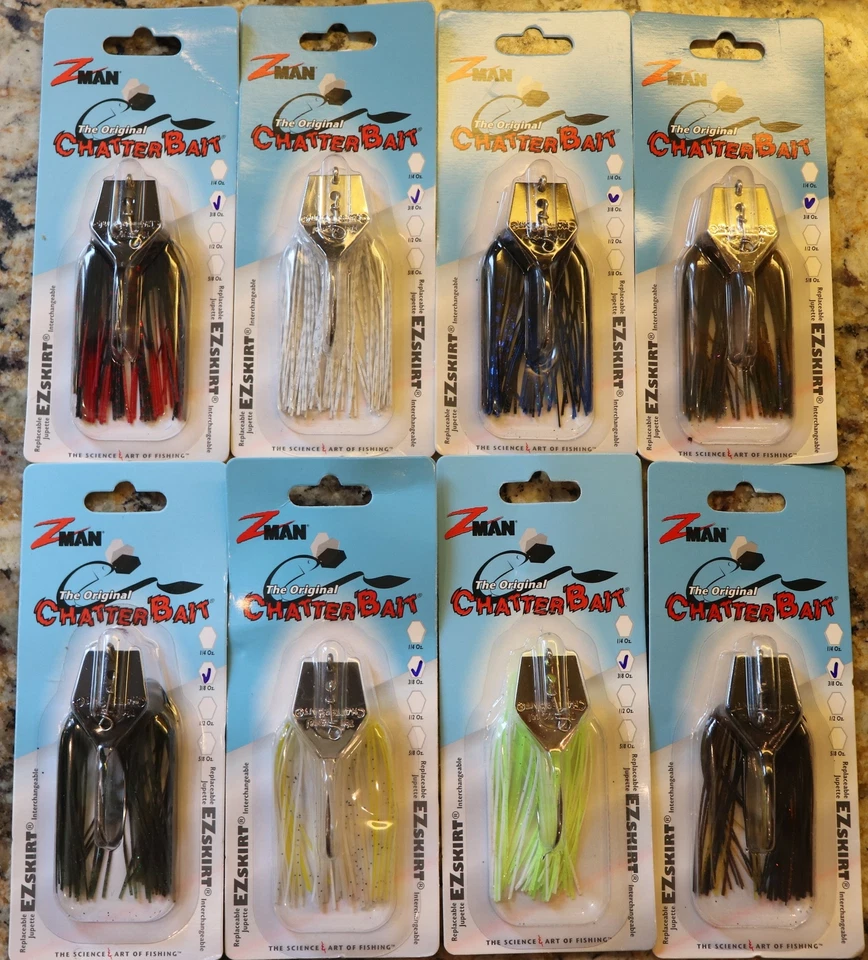 ZMAN CB38 Original Chatter Bait 3/8oz. Choose color & quantity NIP - Image 1 of 1