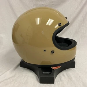 Biltwell Gringo Helmet Gloss Coyote Tan Size Large L *NEW CLOSEOUT - Picture 1 of 7