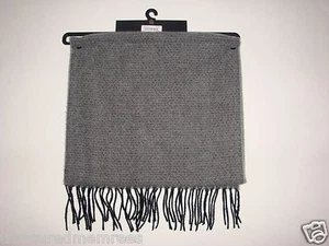 Dockers Acryl Strick karierter Schal ~ grau ~ neu mit Etikett unverbindliche Preisempfehlung des Herstellers 30,00 $ - Bild 1 von 5