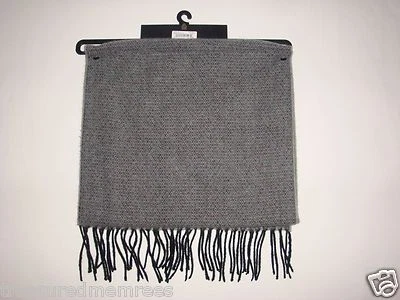 Bufanda a cuadros tejida acrílica Dockers ~ gris ~ nueva con etiquetas precio de venta sugerido por el fabricante $30.00 Foto 1 de 4