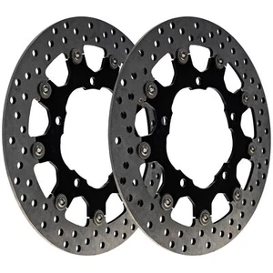 NICHE Front Brake Rotor Set For Suzuki Vstrom 1000 650 Katana 650 GSXS750 - Picture 1 of 7