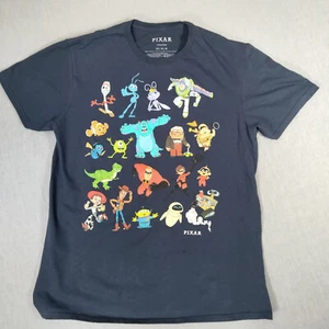 Disney Pixar Filmfiguren T-Shirt Erwachsene blau Größe Large Mad Engine - Bild 1 von 14