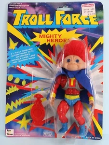 Troll Force Mighty Heroes MIGHTY MAN 5.5" Action Figure Toys N Things 1992 - Picture 1 of 3