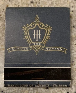 Vintage Hilton Hotels Matchbook “Across the Nation” - Picture 1 of 5