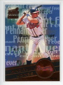 2000 Aurora Pennant Fever Copper #1 Andruw Jones Braves /399 - Picture 1 of 3